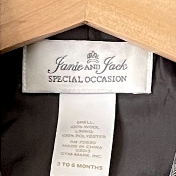 Janie and Jack Special Occassion suit jacket blazer - Picture 2 of 2